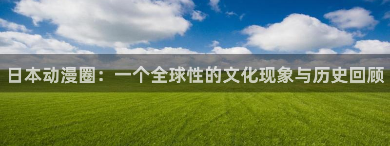 看里番动漫网站：日本动漫圈：一个全球性的文化现象与历史回顾